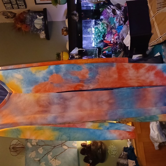 3/$12 New Long sleeve vneck full lenth Sweater Top sz med - Picture 4 of 5